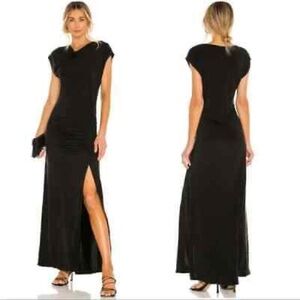 Young Fabulous & Broke ruched sleeveless maxi
